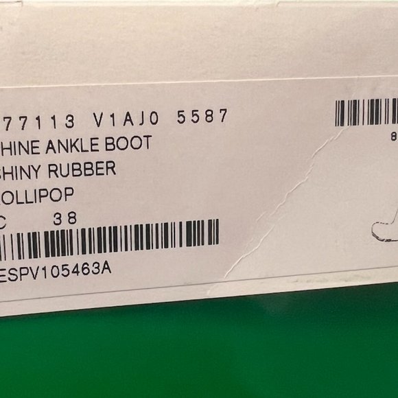 NEW in Box: BOTTEGA VENETA Rubber Block-Heel Ankle Booties - Picture 6 of 7